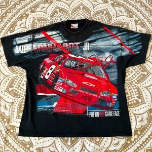 Vintage 2004 Dale Earnhardt Jr NASCAR Racing Graphic Tee Shirt